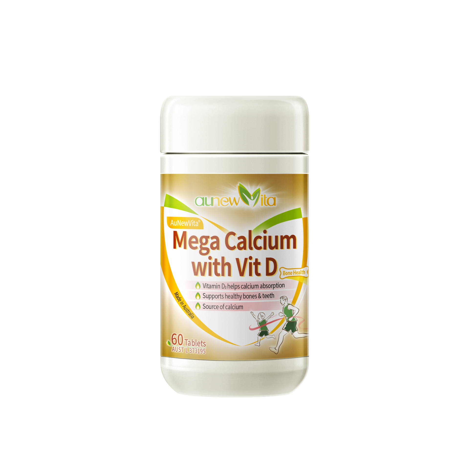 AunNewVita ® Mega Calcium with Vit D
